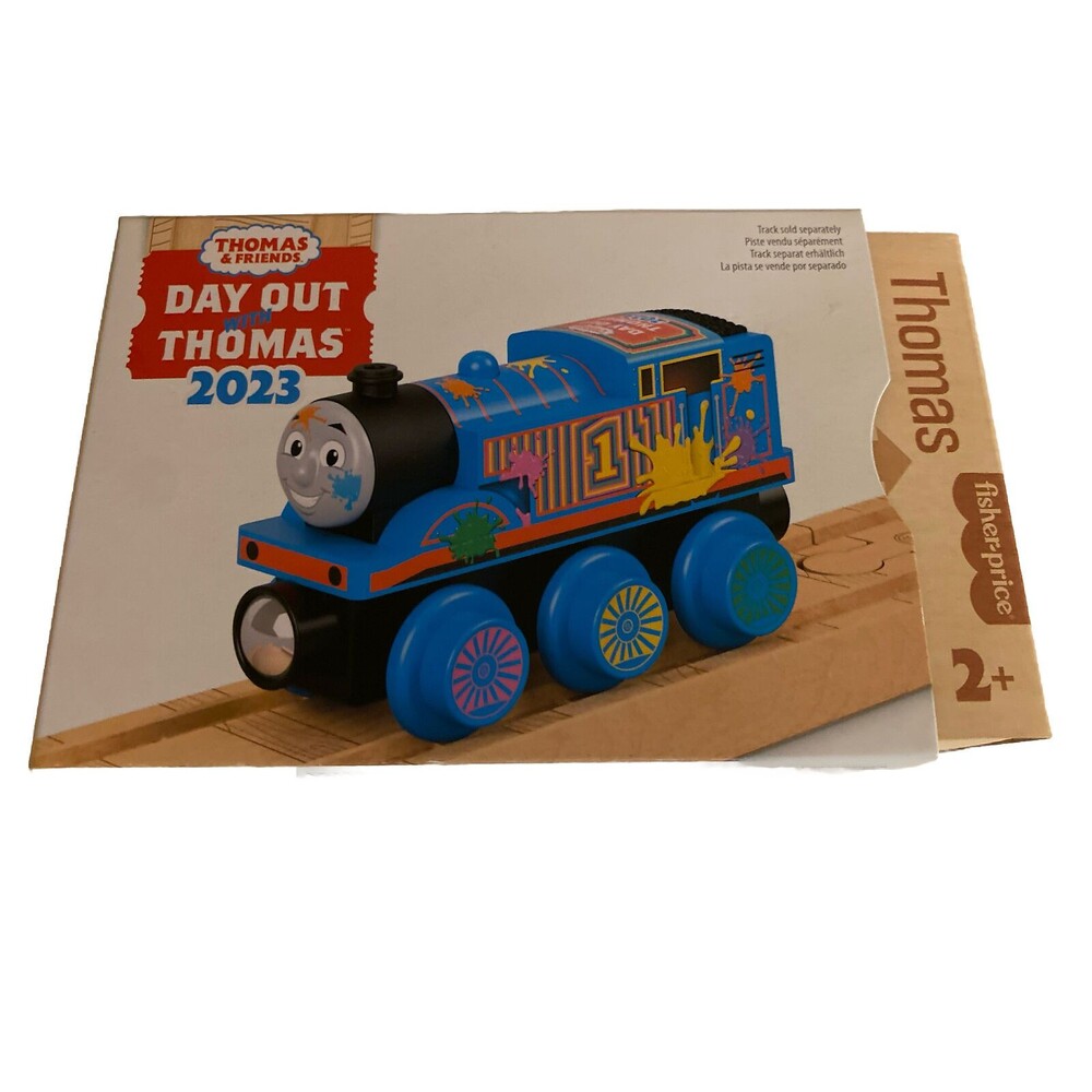 2023 Day Out with Thomas Wood Train Engine Toy Railway NIB